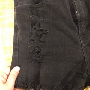 Just USA high waisted distressed shorts